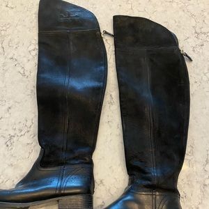 Tory Burch over the knee boots